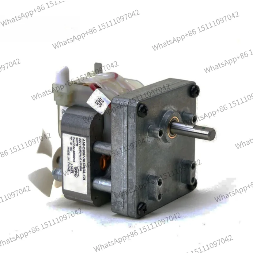 Cust P/N 4000219 AMI-C8087-3BL01GA-124 Chain Motor For Antunes Roundup B3715UI-095 HATCO Bread Maker Vertical Baking Oven