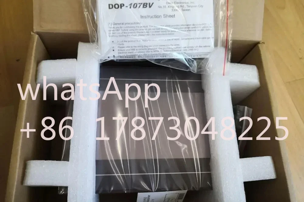 Original DOP-107BV  7 Inch Human Machine Interface Display Replace DOP-B07SS411 DOP-B07S410  With  Cable