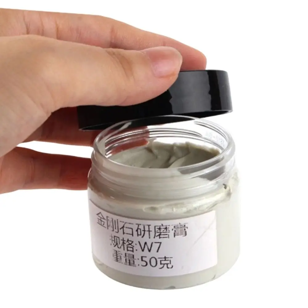 1Pcs 50G Diamond Paste Compound Fast Polishing Mirror Finish Lapping Polishing Paste Metal Buffing Abrasive