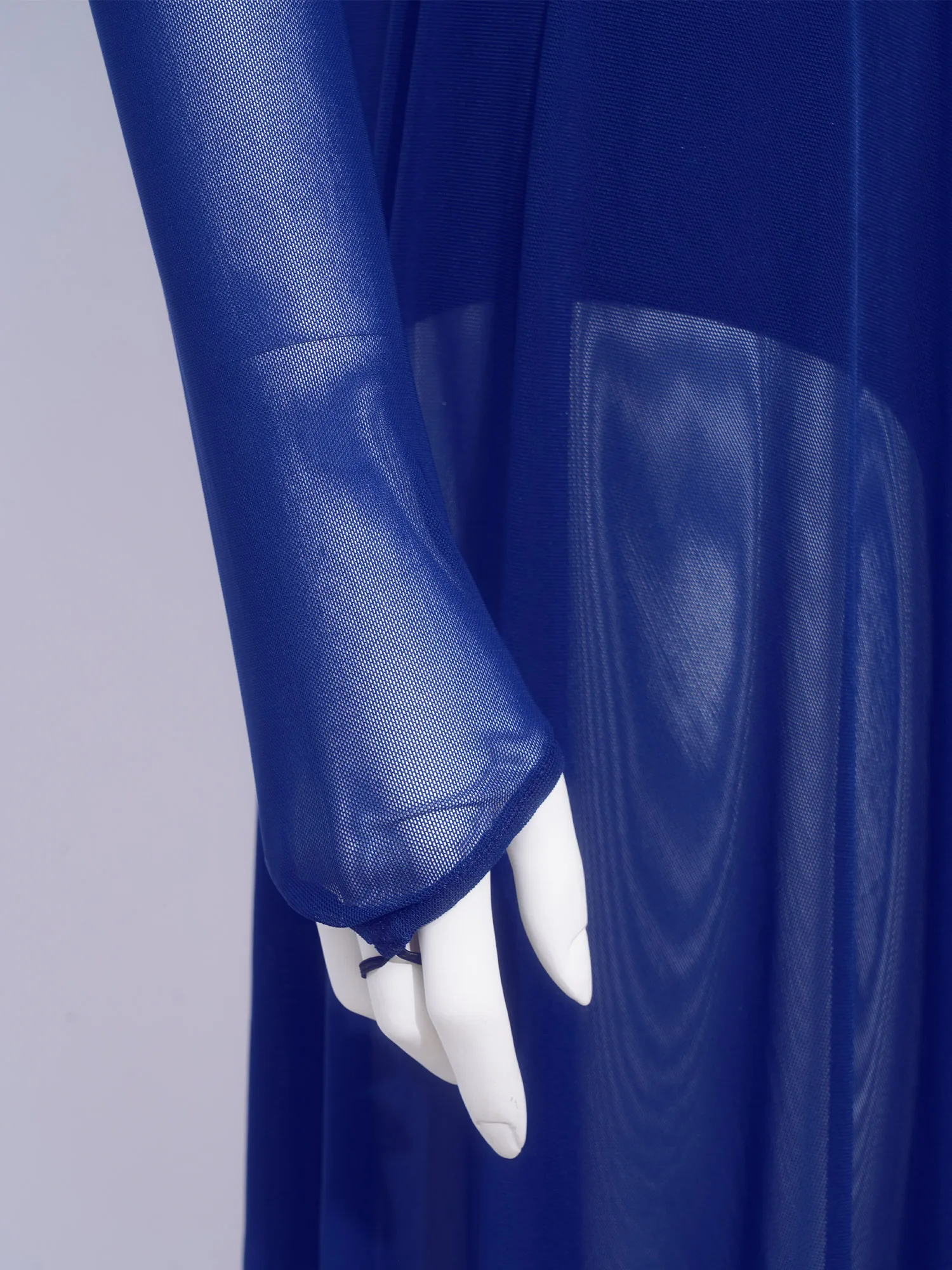 Vestido de baile lírico de malla transparente para mujer, traje de patinaje artístico, manga larga, diamantes de imitación, botones en la entrepierna incorporados, bragas, vestido con volantes