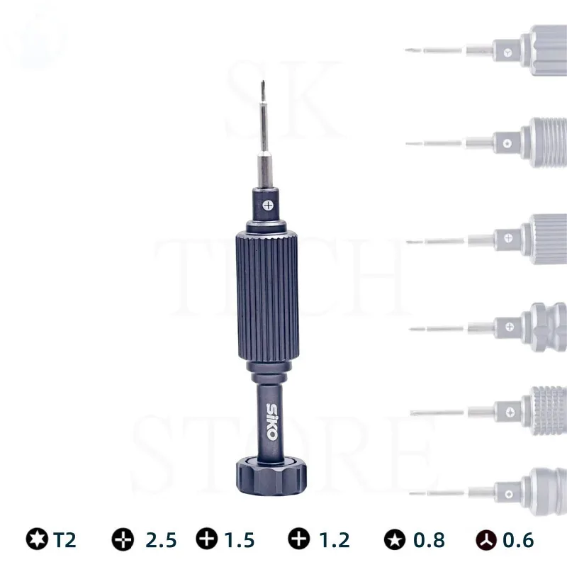 SK-L1 High Hardness Screwdriver Kit Convex Cross Torx T2 Y0.6 Pentalobe Phillips For Phone Watch Tablet Repair Opening Tool Set