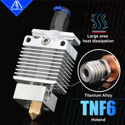 Mellow TNF6 Hotend Titanium & Copper Bimetal Heatbreak For Bowden CR-6 SE 3D Printer CR6-SE Hotend For 3D printer accessories