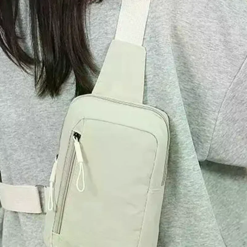 Chest Bag Nylon Crossbody Bags With Functional Compartments Casual Shoulder Bags Suitable For Short Trips And Shopping