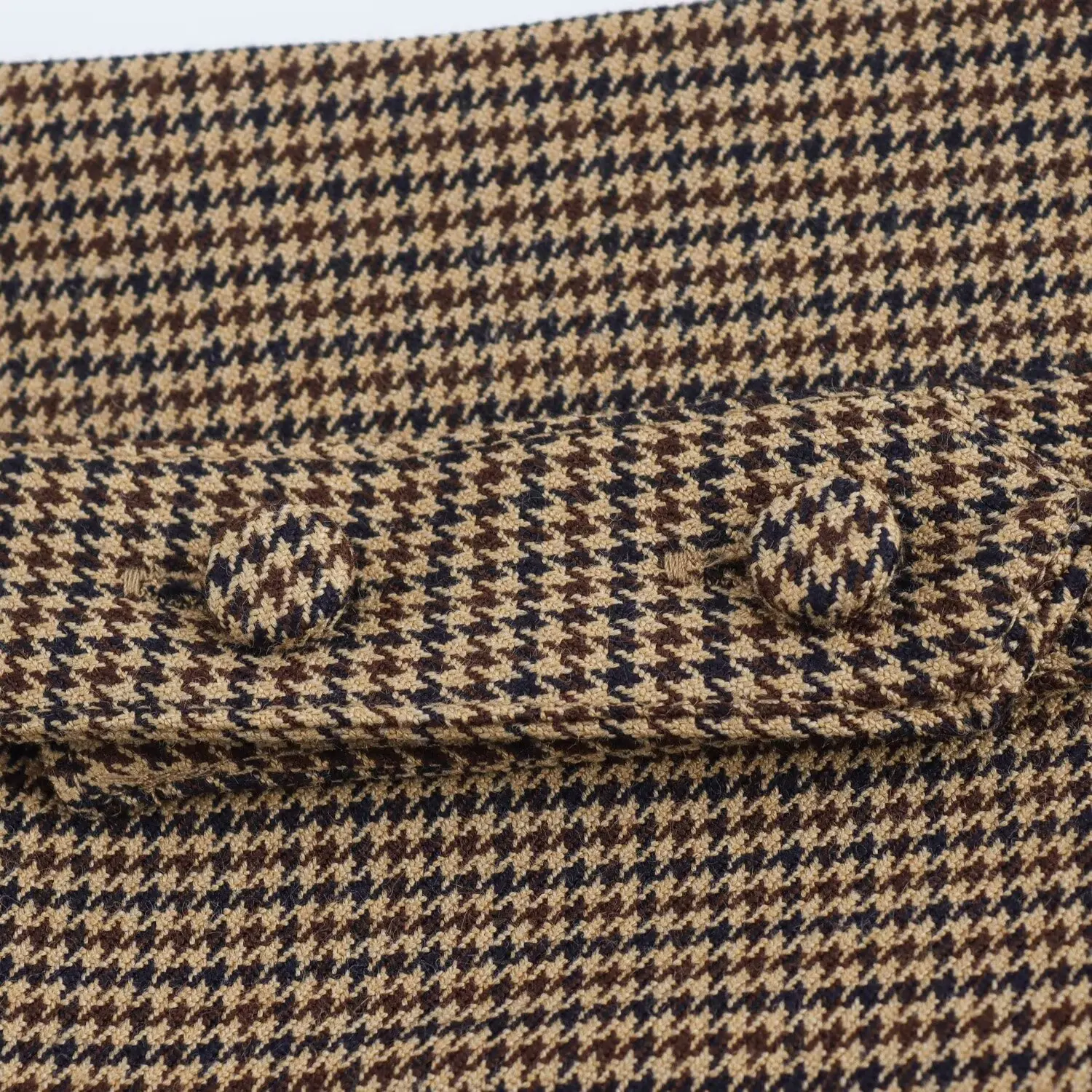 Tangada 2025 Falda corta con estampado de cuadros para mujer con cinturón pantalones cortos femeninos 6x0557
