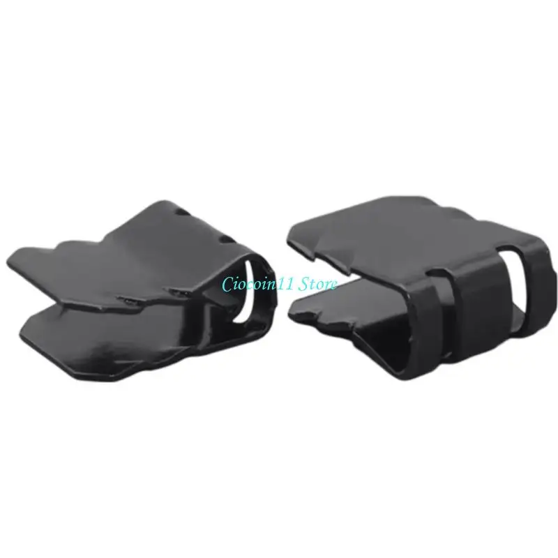 Y1UB Pack of 10 U Shaped Buckles Clamp for Engine Guard Buckles Easy Installation Car Mudguard Fixing Clips Mudguard Fastener