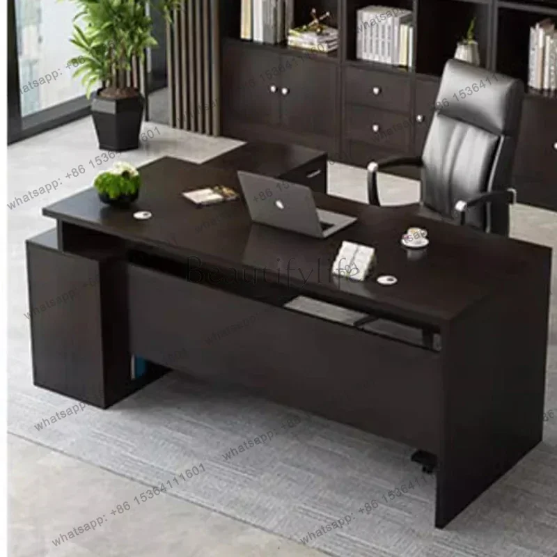 Minimalist Height Adjustment Study Corner Desk Office Desk Executive Auxiliary Multifunctional Executive Ufficio Home Furniture