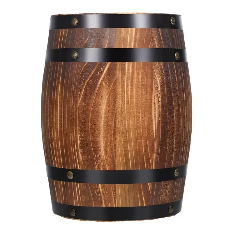 

Retro Wood Barrel Decoration Bar Beer Barrel Wine Barrel Decoration Artistic Craft Ornament Wine Barrel Bar Landscape Decor