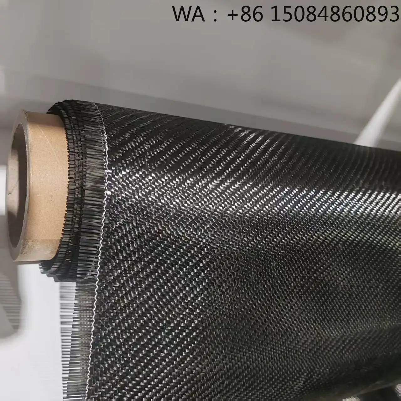 

200gsm Waterproof Carbon Fiber Twill Fabric, Lightweight Anti-Corrosion Woven Cloth for Industrial Equipment Processing and Auto