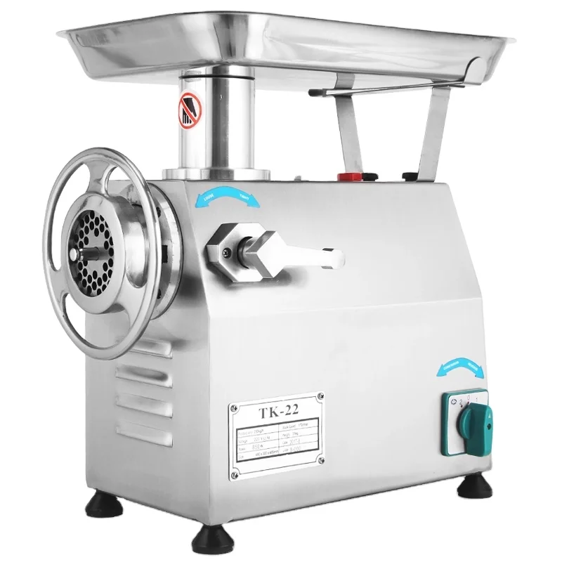 TK-22 Picadora de Carne Profesional de 1200W para Carnicería