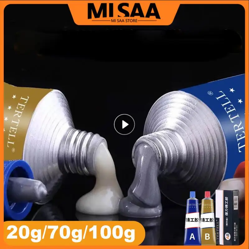 

Metal Repair Glue High Strength Cold Welding Plastic Repair Casting Adhesive Heat Resistance AB Glue Sealant Welding Supplies