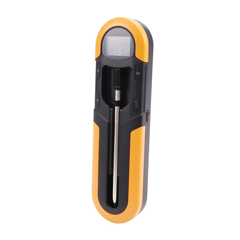 BUENO-termómetro inalámbrico para alimentos, carne, filete, Digital, Bluetooth, accesorios para barbacoa, cocina, horno, parrilla, barbacoa, termómetros inteligentes