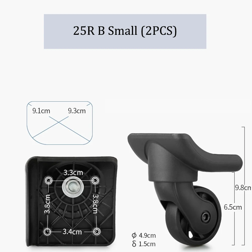 Suitable For American Tourister 25R Suitcase Wheel Accessories Luggage Trolley Case Universal Replacement Repair Roller Pulley