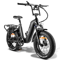 Fafrees F20 Master Electric Bicycle 500W 48V 22.5Ah 20 inch MTB Mountain Bike Outdoor Carbon-fiber Fat Ebike for Adult