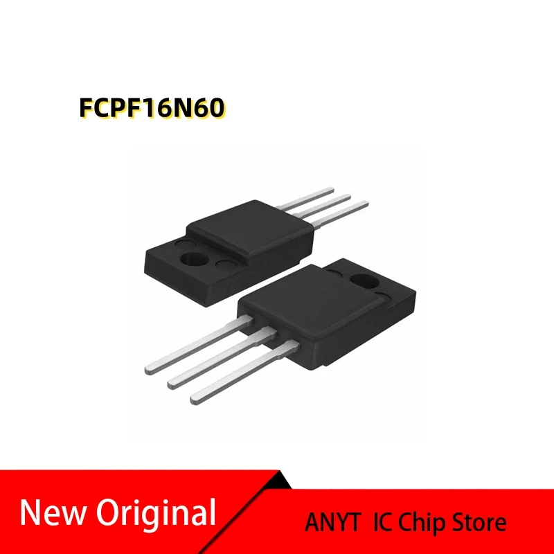 NEW  10PCS/lot  FCPF16N60 PF16N60 16N60 TO-220F-3