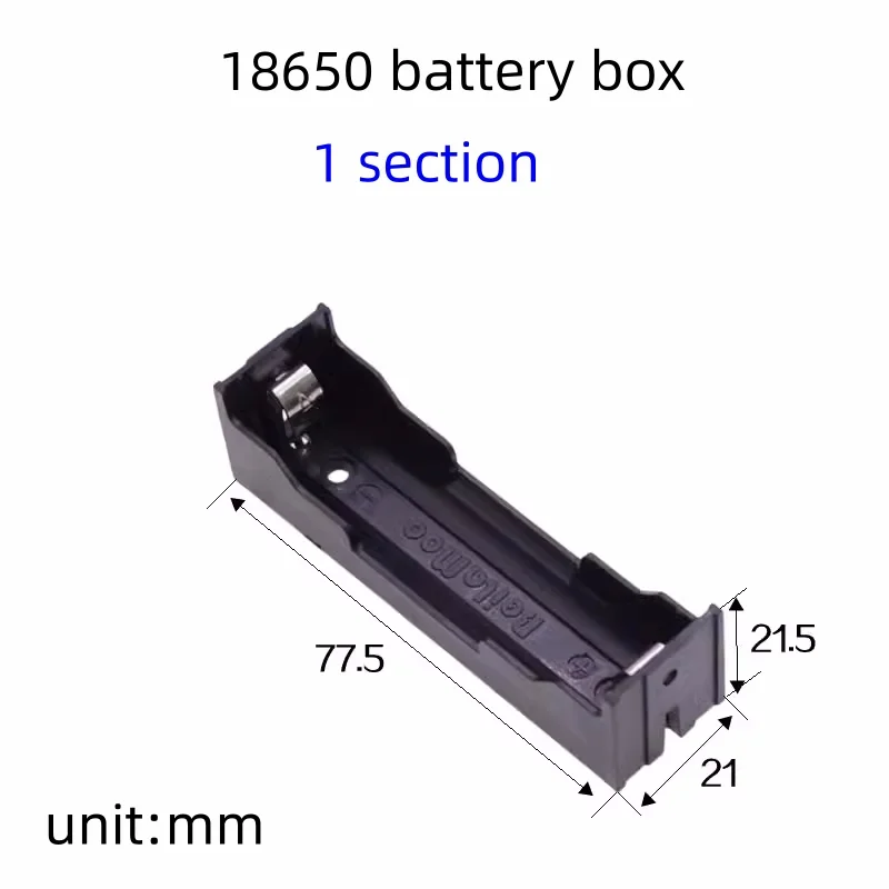 18650 Battery Box/Seat 1 Section 2 Section 3 Section 4 Section PCB Pins/Inserts/Pins /DIY Can Be Connected In Series And Paralle