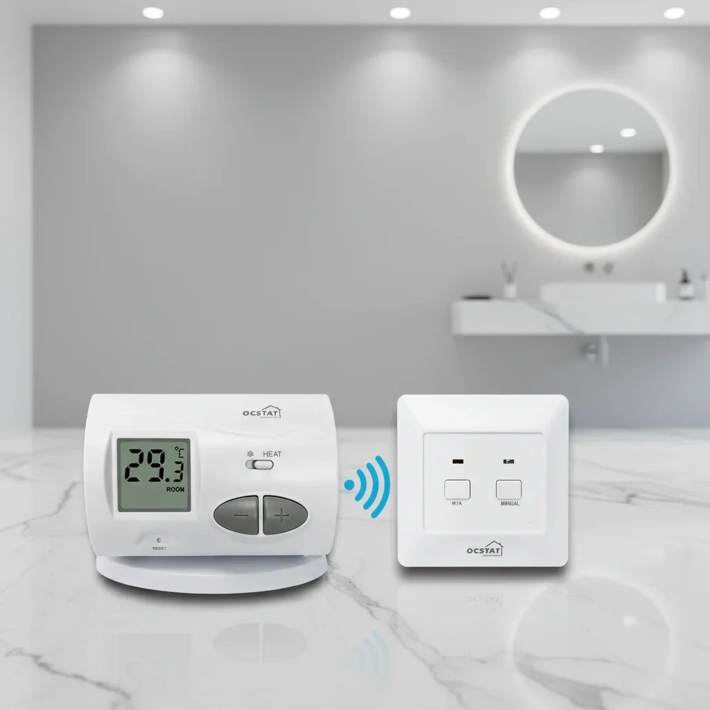 

C3RF 868MHz Wireless Digital Thermostat, Special for Heating & Cooling System
