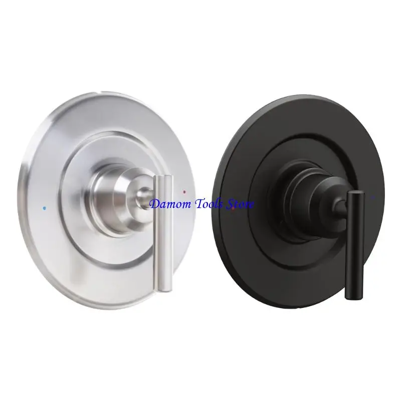 57BE Modern Shower Valves Trim for 2520 Pressure Balancing Valves Smooth Metal Shower Trim Plate Enduring