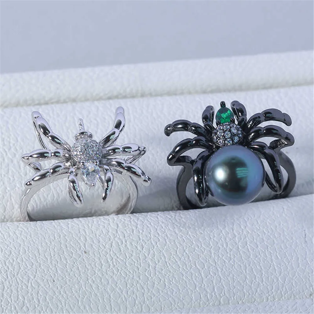 Solid S925 Sterling Silver Pearl Ring Settings Findings & Accessories - for Jewelry Making Bulk Wholesale Craft Supplies 8-11mm