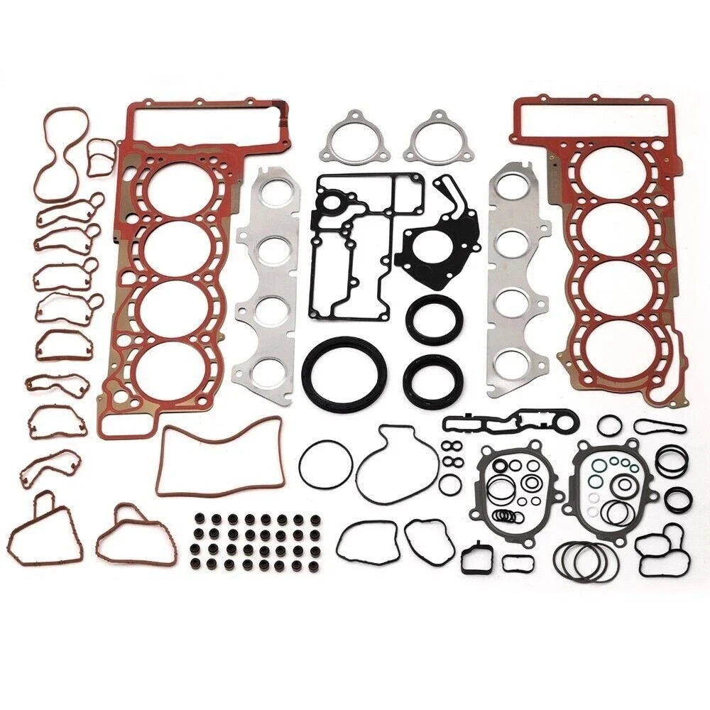 1Set Motorüberholungsdichtungen Reparatursatz 079103383DE für Audi S6 S7 S8 RS6 RS7 C7 Bentley Continental GT Flying Spur 4.0 V8 – Detail 2