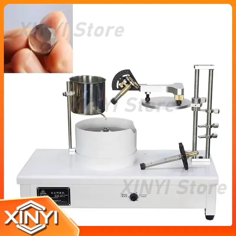 Gemstone Grinder 96/64-Division Graduated Cutting Handle Elevating Gemstone Cutting Platform With Manipulator for Jewelry