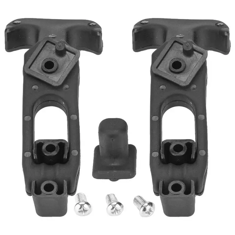 

T-Handle Latches Lightweight Storage Rack Rubber Latch Shock Absorption Cooler Replacement Latches Reusable Toolbox Lid Latches