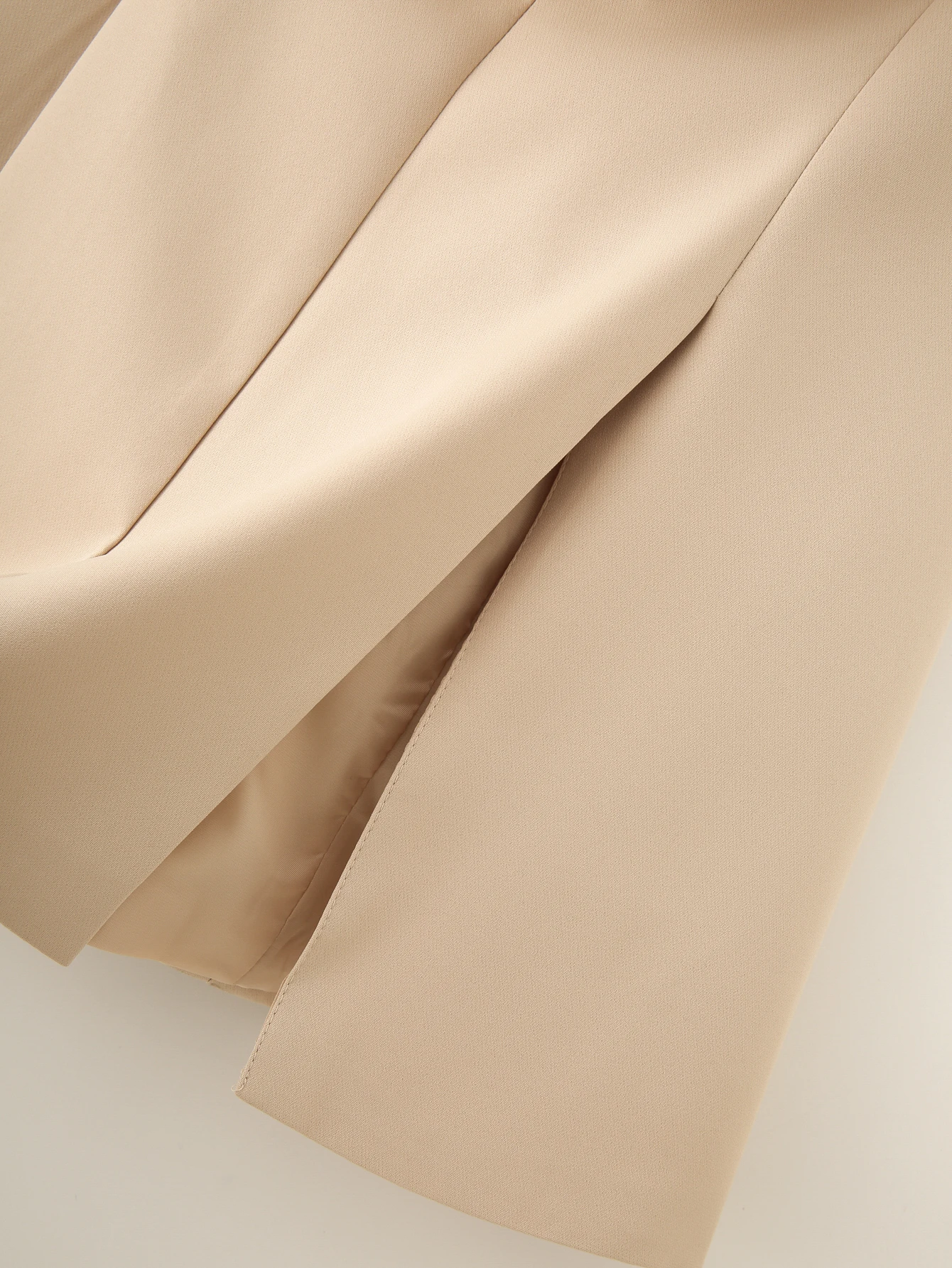 Damska Krótka Marynarka z Krótkim Rękawem, Zapinana na Jeden Guzik, Długa, Bez Pleców, Elegancka Kurtka/Westka