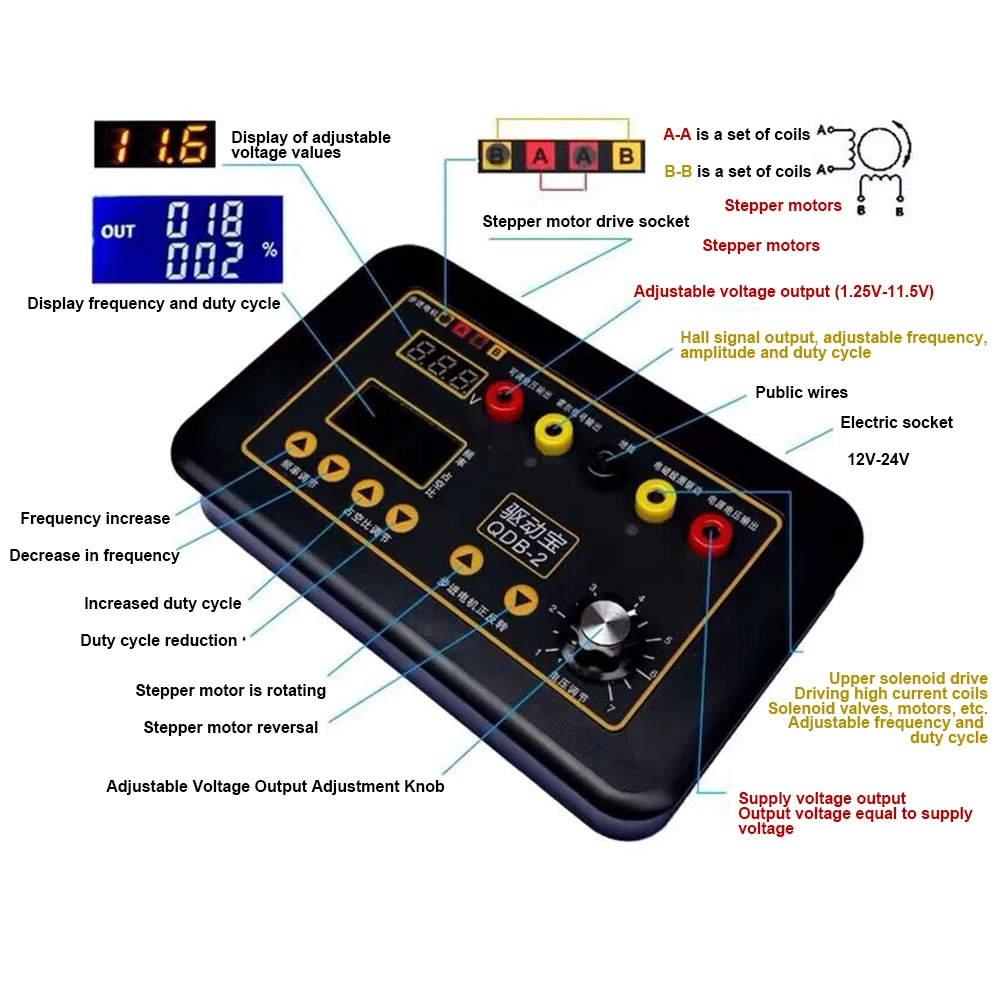 QDB-2A Ignition Coil Test FD-10 Auto Vehicle Ignition Coil Discharger Tester Voltage Leakage Testing Module
