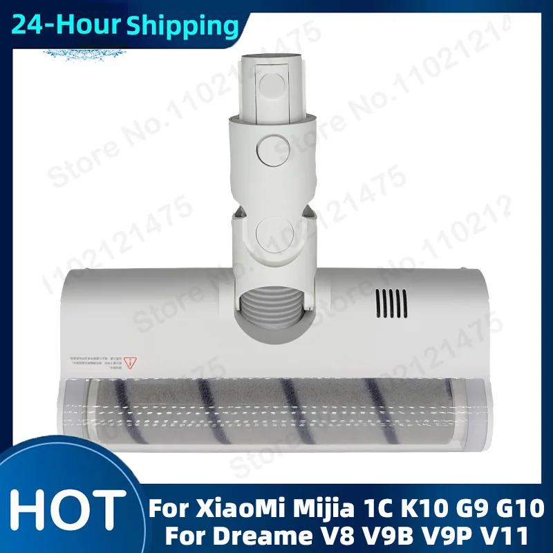 Electric Brush Head Spare Parts For XiaoMi G10 G9 K10 1C For Dreame V8 V9B V9P V11 Carpet brush Vacuum Cleaner Accessories