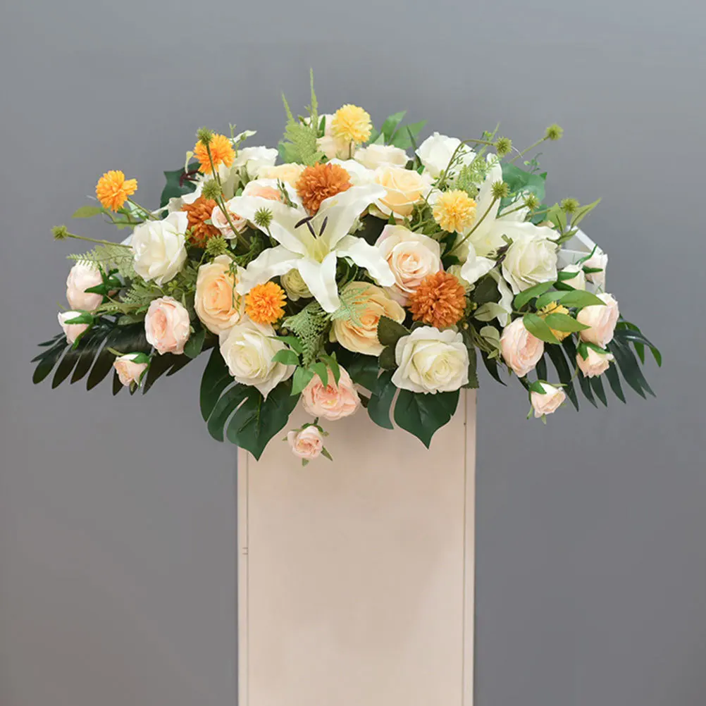 منصة زهرة حامل الأزهار الطين رف معلق قفص خفيفة الوزن رف أحواض عمودي للنباتات جدار زارع حامل زهرة الزفاف #5