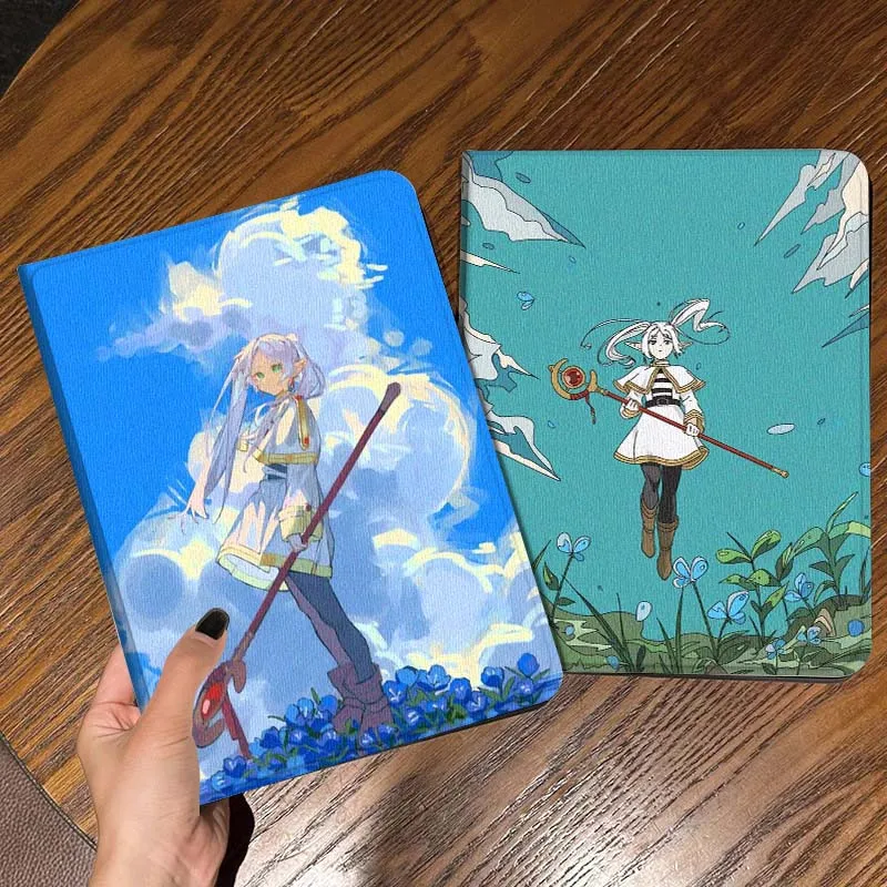

Frieren Anime Hot Art Gift Tablet Case For Apple iPad Air Pro mini 1 2 3 4 5 6 7 8 9 11 M2 M3 M5 M4 5th 6th 7th 10th 11th