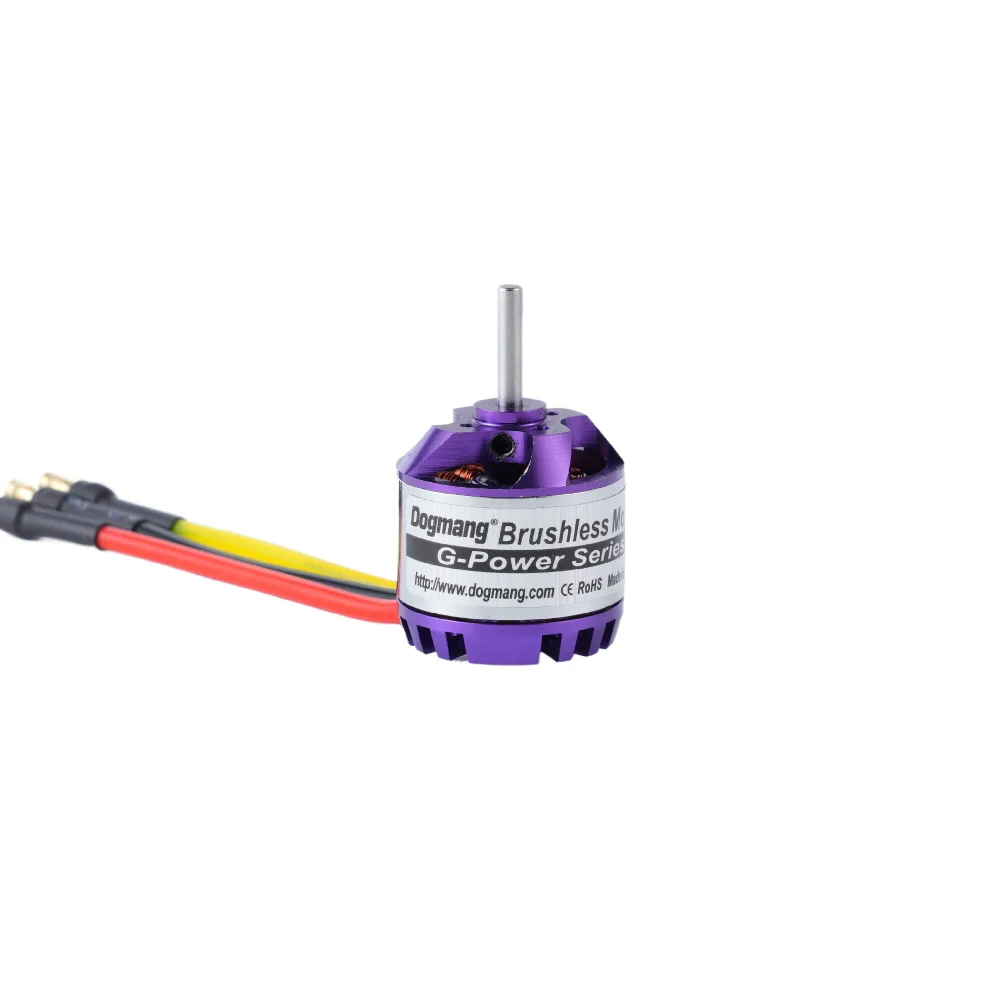 Dogmang 2830 750kv 850kv 1000kv 1300kv Brushless Motor 2-4s Lipo 3.17mm Suitable For Multi Axis Fixed Wing Unmanned Aerial Vehil