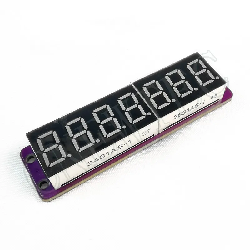 MAX7219 0.36 Inch 7 Bits Digital LED Display 7 Segment Module 5 Color Available for Arduino STM32 STC AVR ESP32 Welded