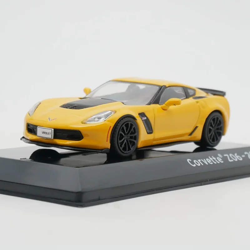 

﻿ Коллекционная модель автомобиля IXO Diecast 1:43 Corvette Z06 2017 из сплава, имитация, сувенир, праздничный подарок, украшение для витрины
