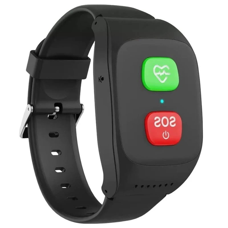 B16C-IP67 Waterproof GPS Tracking Bracelet 4G Elderly Alarm Watch Health Monitor SOS Locator Fall Alert Tracker
