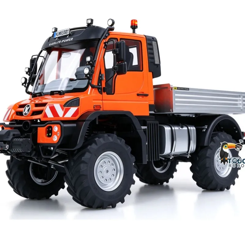 1/14 RTR KABOLITE K5501 RC Offroad-Auto Dumper Modell ATV Leichter LKW 2-Gang-Getriebe Metallantriebswelle Lichter Geräusche