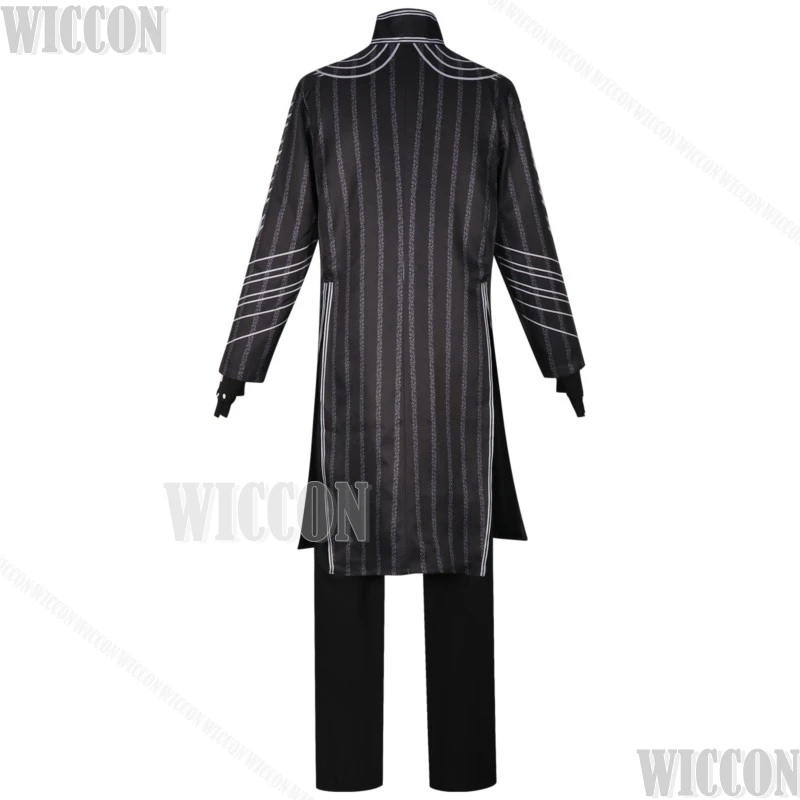 DMC5 Devil Hunter May Cry Vergil Cosplay Costume Nelo Angelo Trench Halloween Game Anime Uniforms Halloween Carnival Comic Con
