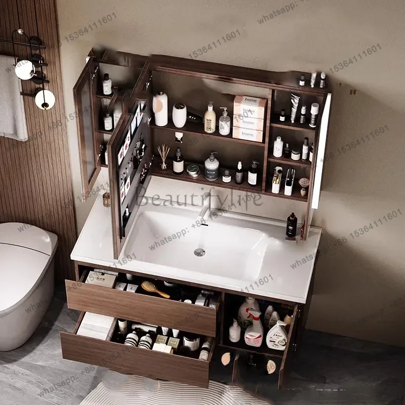 Toilet Organizer Bathroom Cabinet Storage Shelves Display Partitions Luxury Drawers Cupboard Paper Gabinete Trendy Furniture