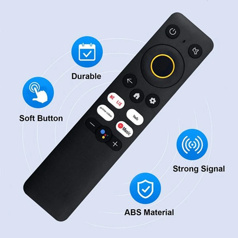 REM-V1 Replace Voice Remote Control For Realme TV Stick 4K RMV2105 Smart TV RMV2101 Smart TV Neo 4K Smart TV Stick Easy Install