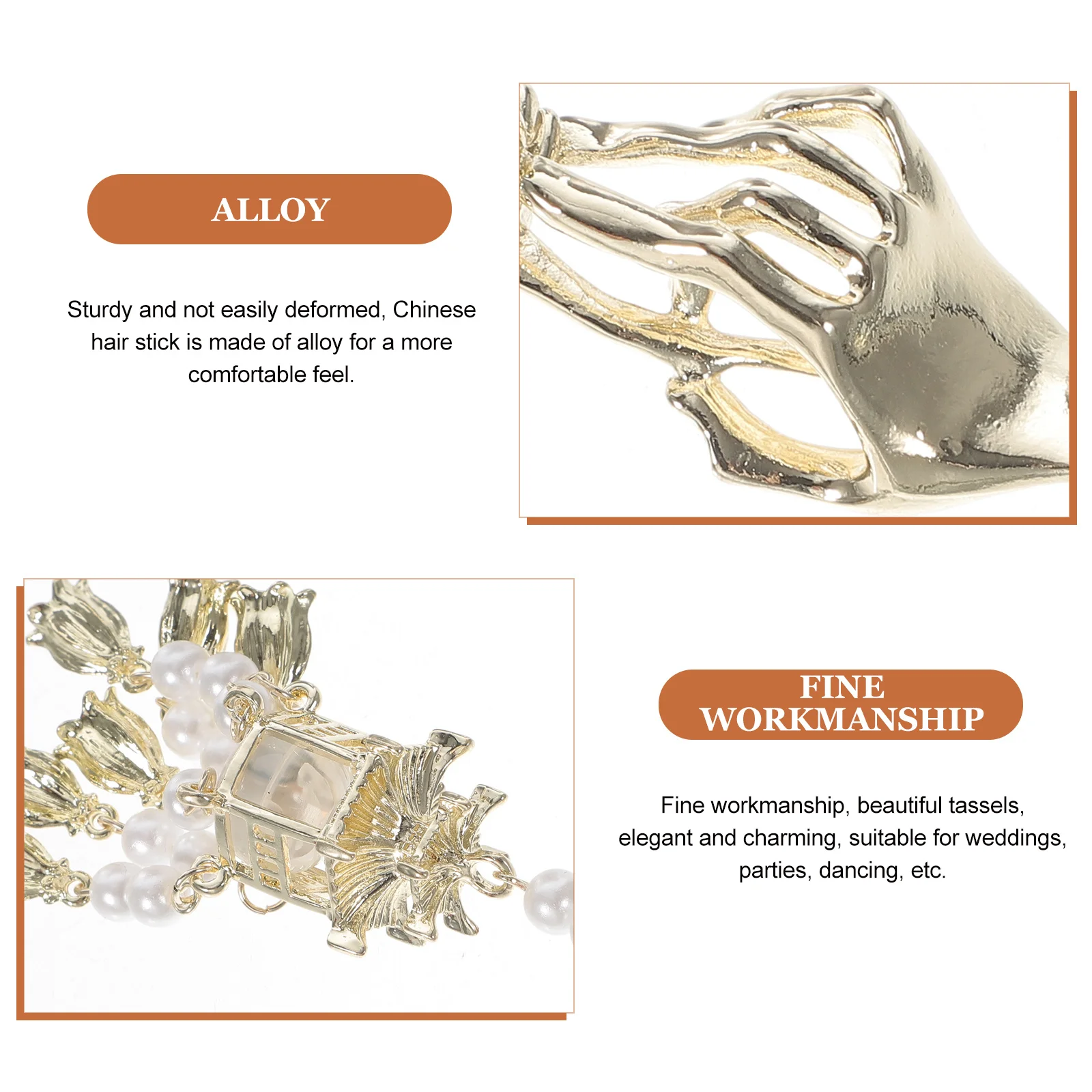 

Pendant Lamp Hair Stick Chinese Tassel Hairpin Long Vintage Glow Hair Jewelry for Weddings Parties Dancing Tassel Hairpin