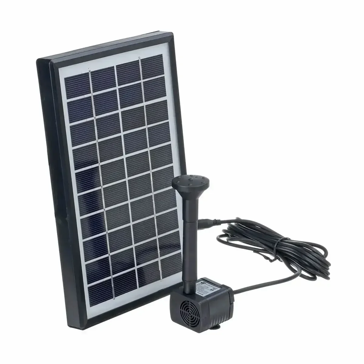 

10V 4W 380L/H Solar Power Floating Fountain Submersible Waterfall Water Fountain Solar Panel Set Water Pump For Garden Fish Pond