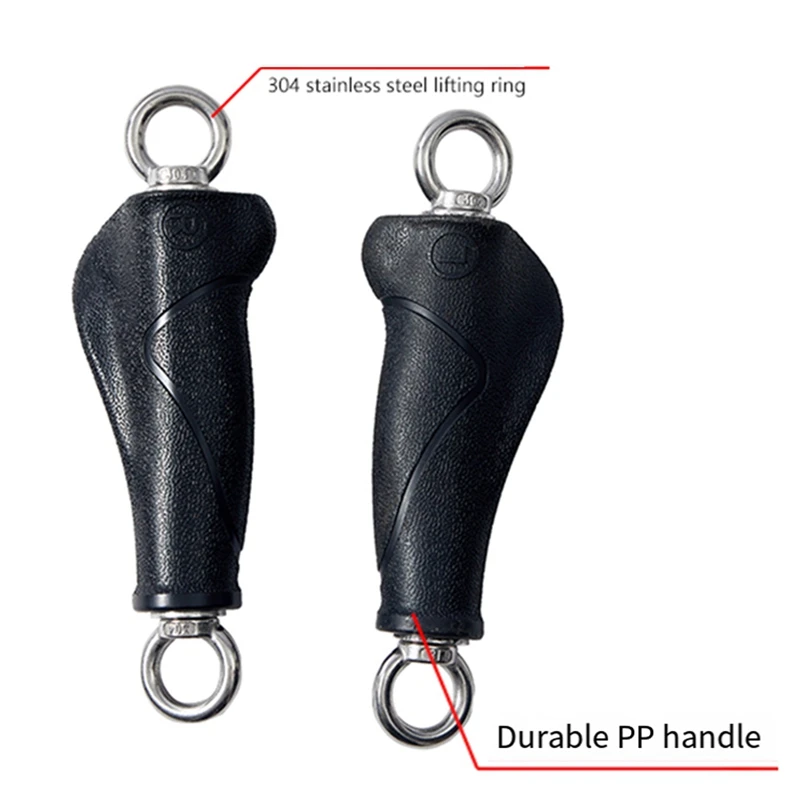 Gym Exercise Grip Handles Pull Up Training For Strengthen Cable Machine Attachment Multipurpose Heavy Duty Grips