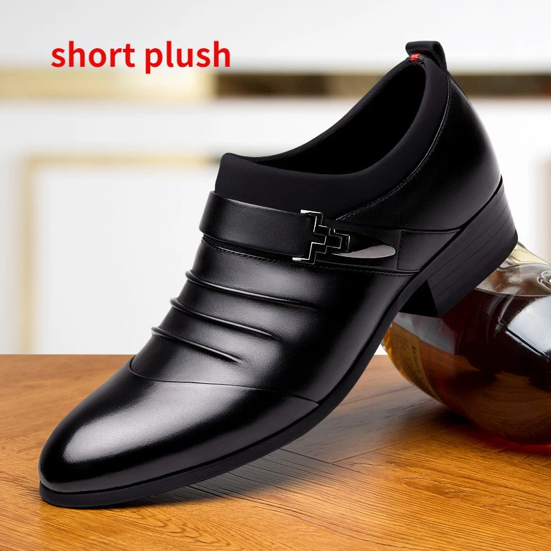 Italian Fashion Elegant Oxford Shoes For Mens Shoes Large Sizes Men Formal Shoes Leather Men Dress Loafers Man Slip On Masculino