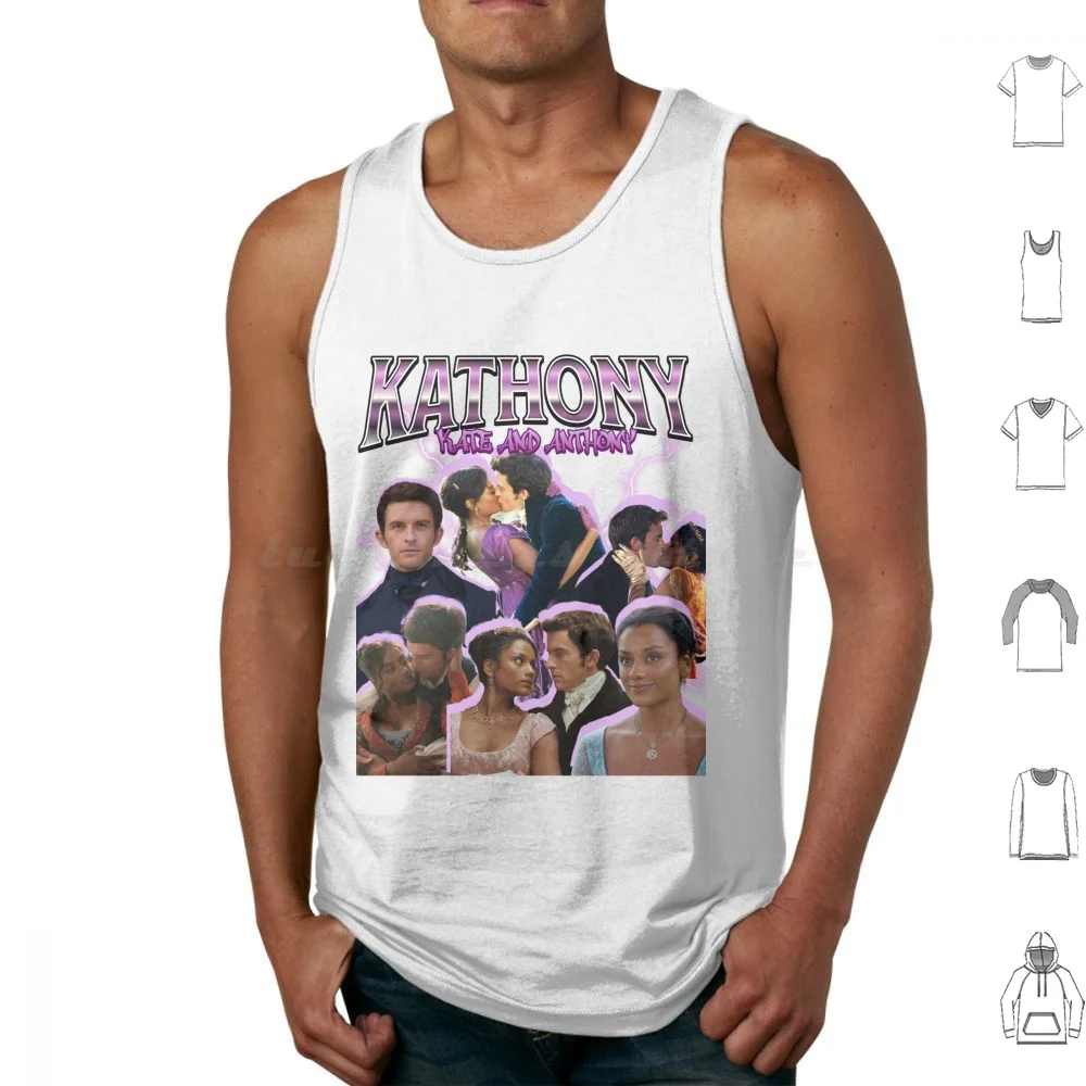Kate And Anthony Tank Tops Vest Sleeveless Polin Colin Penelope Luke Newton Nicola Coughlan Kate Anthony Johnathan Bailey