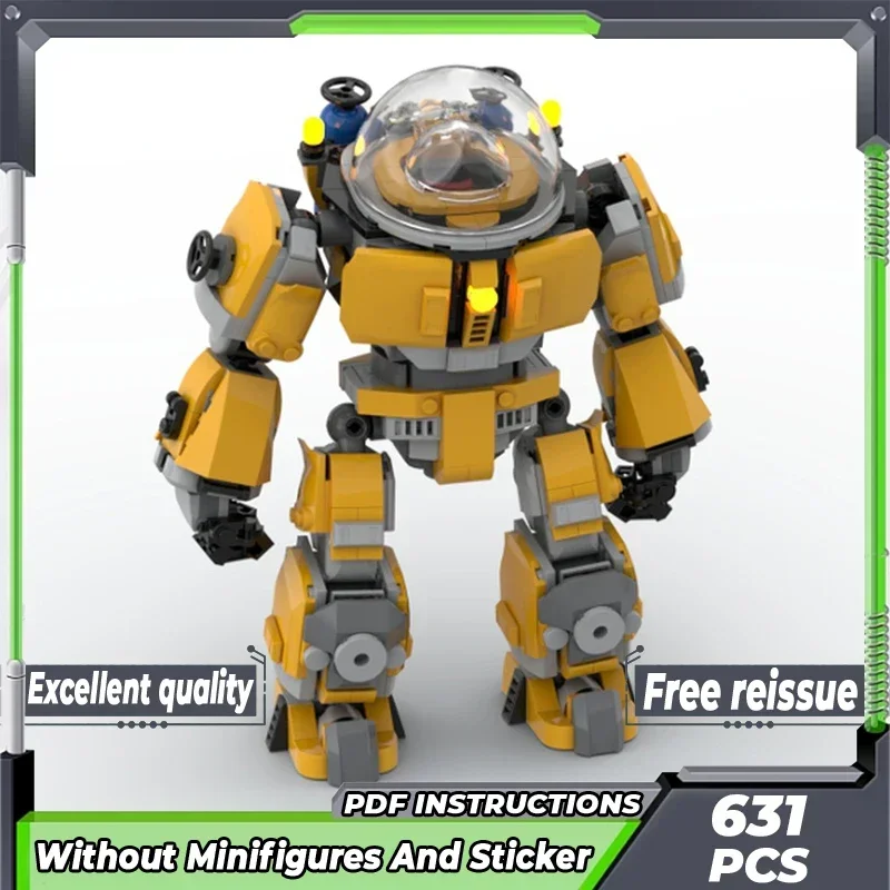 

Deep Sea Exploration Mecha Model Moc Building Bricks Deep Sea Exo Suit Technology Blocks Gifts Christmas Toys DIY Sets Assembly