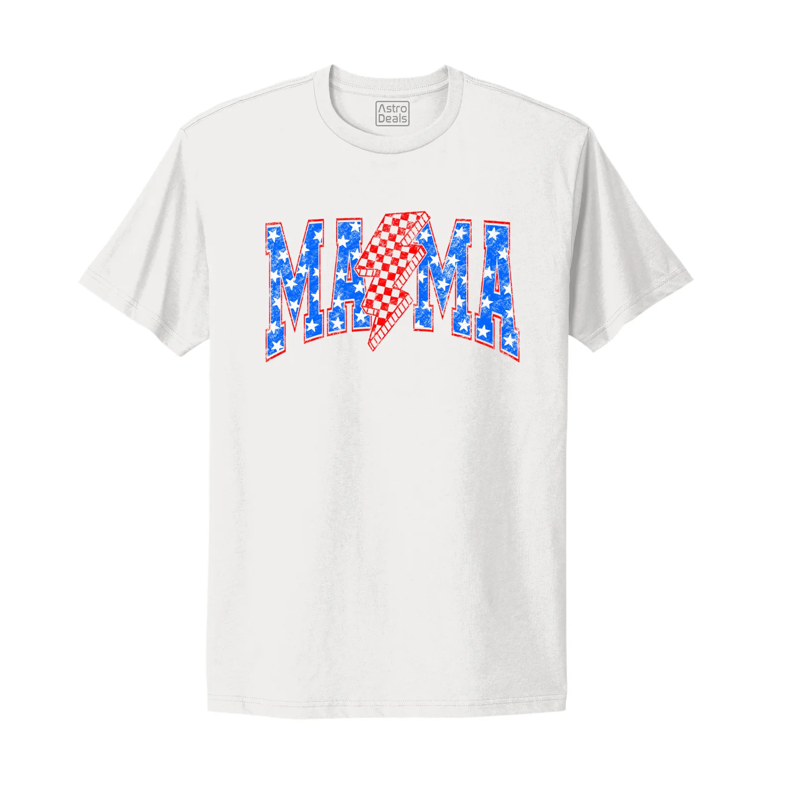 Mama 4th of July Varsity Independence America Mom Mothers Day Gift T-shirt