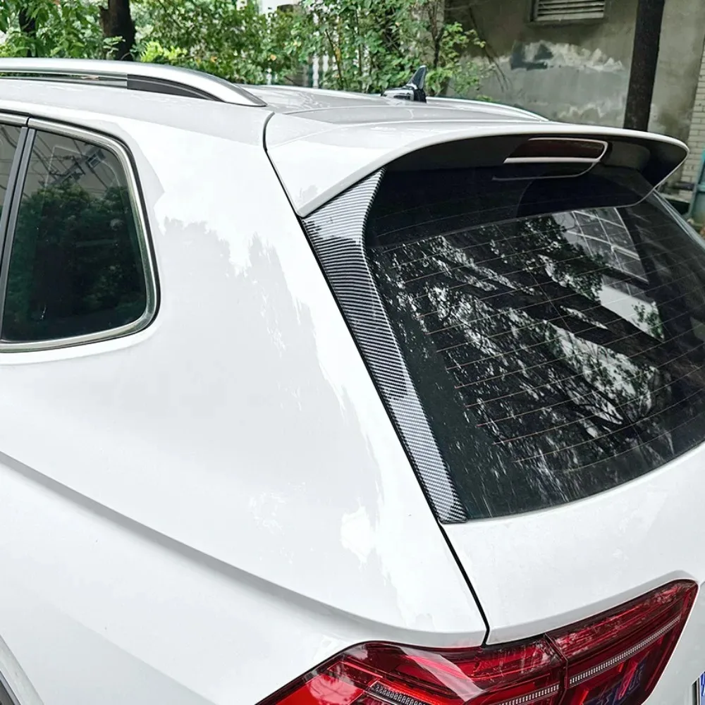 Rear Window Side Spoiler Wing Lip Body Kit For Volkswagen Tiguan MK2 R-Line 2017-2023 Canard Splitter Auto Accessories view 4