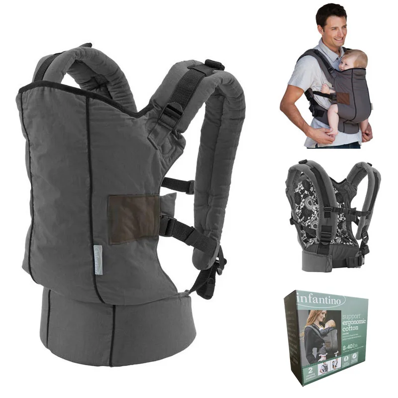 New 360 Ergonomic Kid Kangaroo Infant Baby Carrier All Positions Sling Wrap Cool Air Mesh Cotton Backpack 0-24 Months