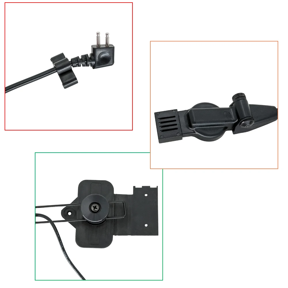 Tactical Headset Accessories Microphone Electronic Hearing Protection for TCI HEADSET LIBERATOR II ANTI-NOISE PICKUP ADAPTER M87