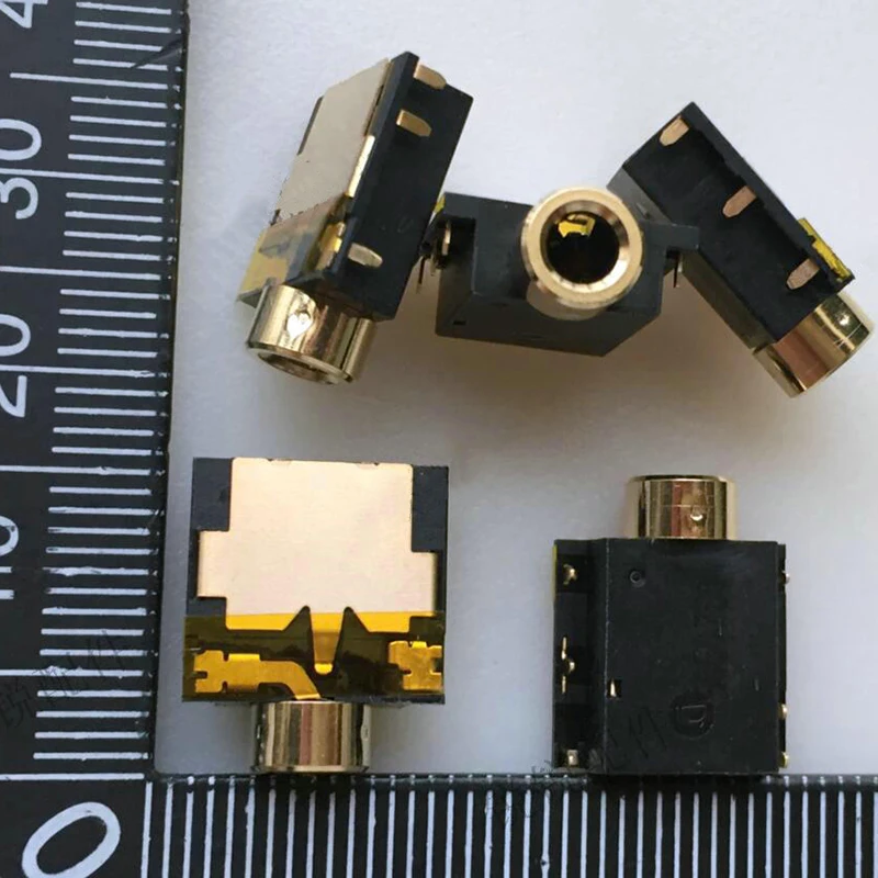 1pcs 6P Audio Female Socket For MSI GE62 GE72 GE62VR GE72VR GP62 GS70 MS-1775B Laptop Audio Jack Headphone Jack Earphone Jack