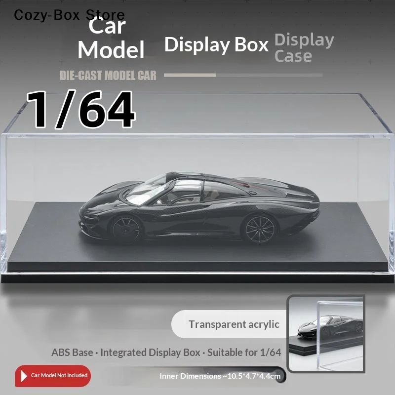 [ZY]1/5Pcs Acrylic Storage Organizer Box With Cover For Mini GT 1/64 Diecast Model Car Display Case Dust-Proof Showcase  [ZY]